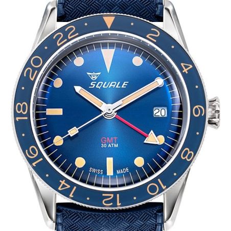 Sub-39 GMT Vintage Blue - Squale