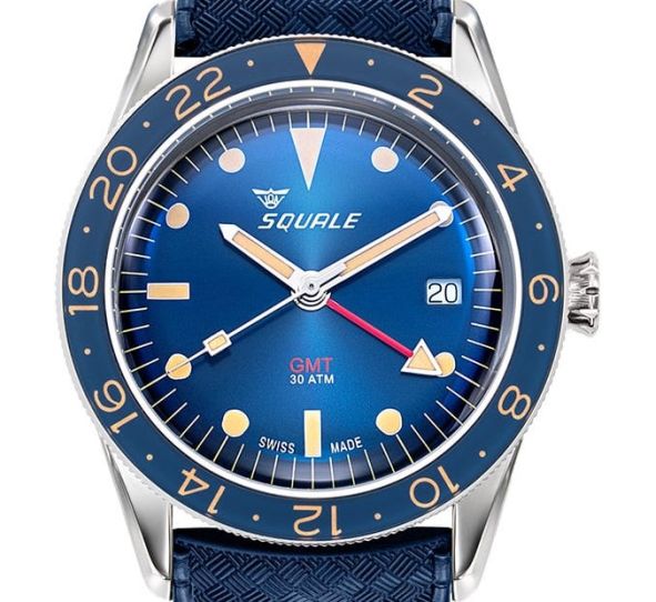 Sub-39 GMT Vintage Blue - Squale