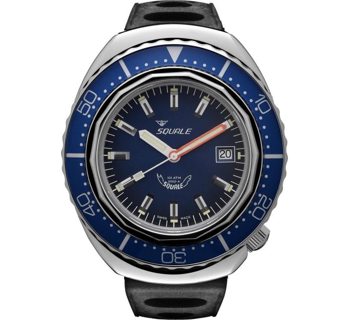 Montre Squale 2002 Blue 101 Atmos