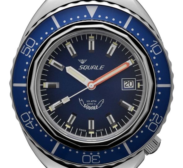 Montre Squale 2002 Blue 101 Atmos