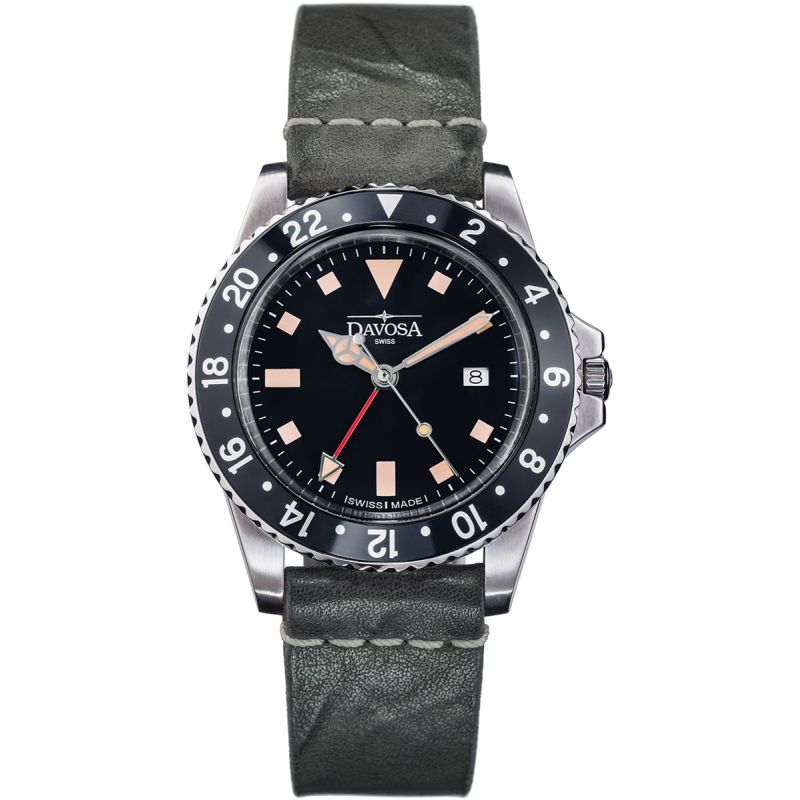 Montre Davosa Vintage Diver GMT 162.500.55