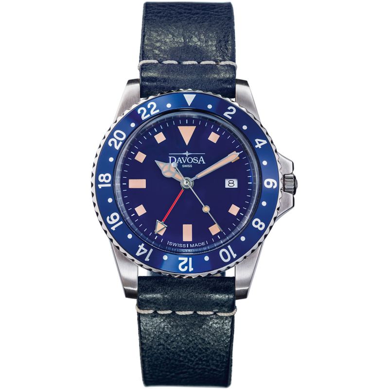 Montre Davosa Vintage Diver GMT 162.500.45