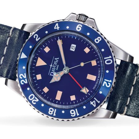 Montre Davosa Vintage Diver GMT 162.500.45