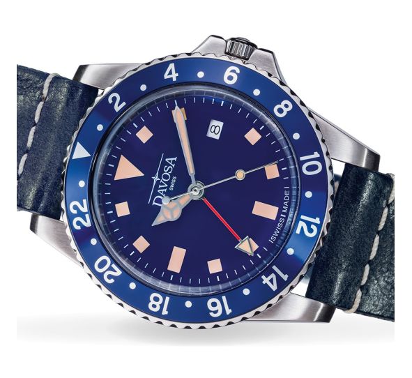 Montre Davosa Vintage Diver GMT 162.500.45