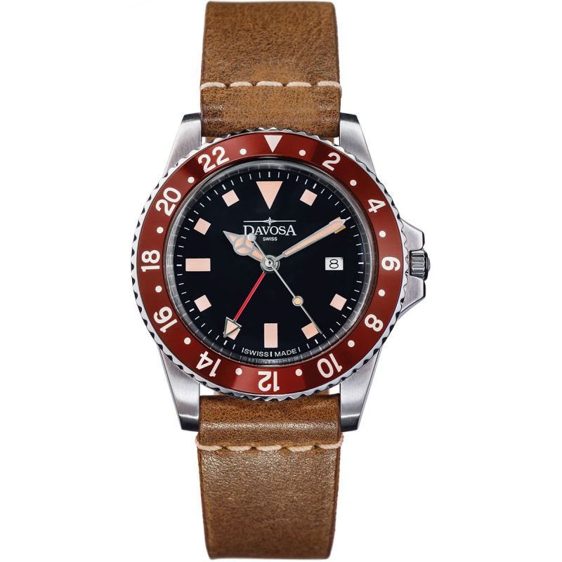 Montre Davosa Vintage Diver GMT 162.500.65