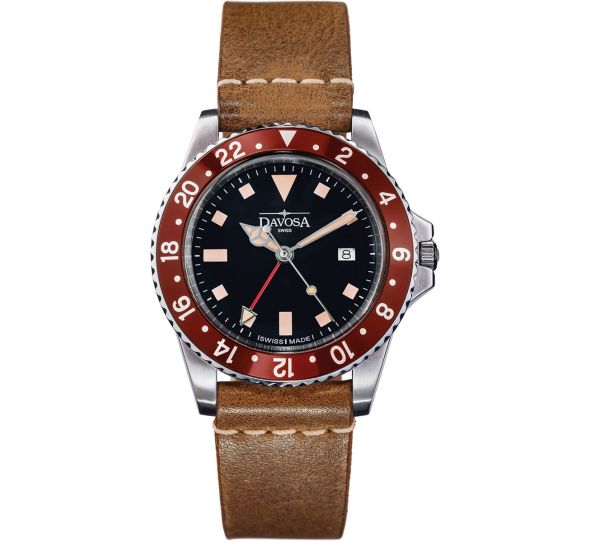 Montre Davosa Vintage Diver GMT 162.500.65