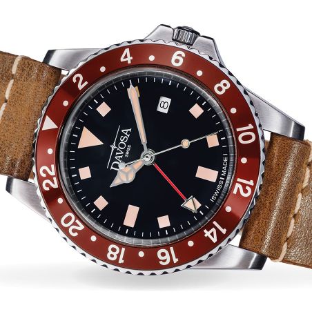 Montre Davosa Vintage Diver GMT 162.500.65