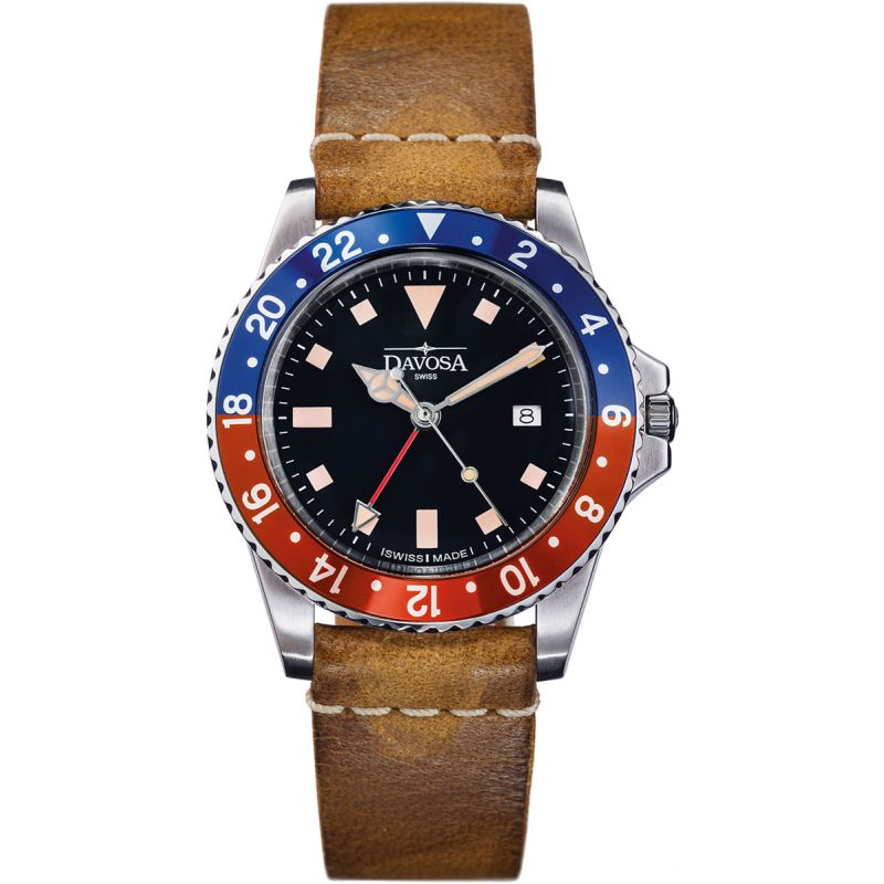 Montre Davosa Vintage Diver GMT 162.500.95