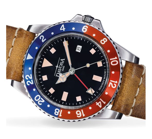 Montre Davosa Vintage Diver GMT 162.500.95