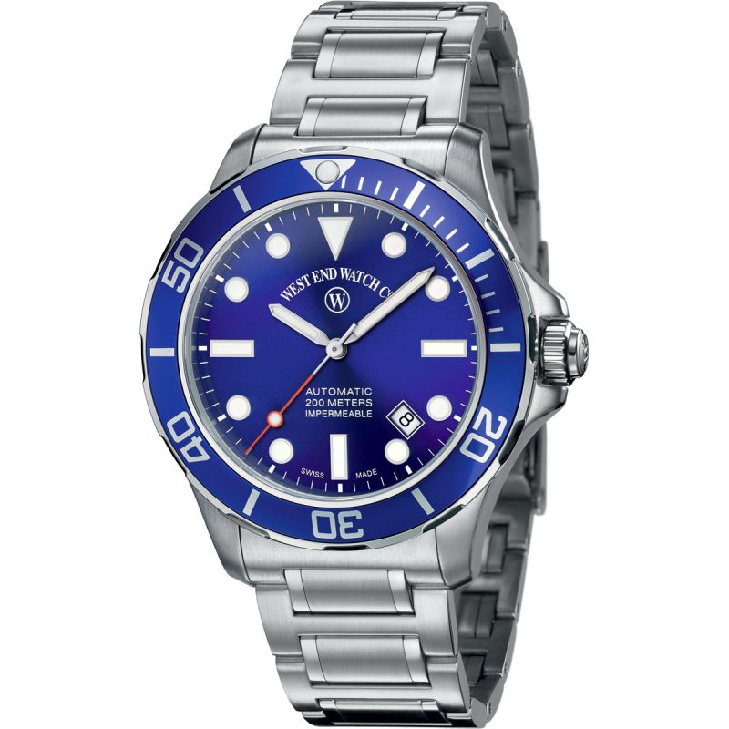 Impermeable Automatic Blue - West End Watch Co.