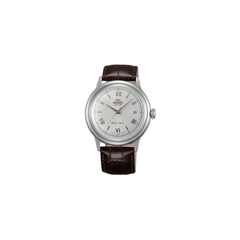 Bambino V2 Automatique Blanc/Or Rose - Orient