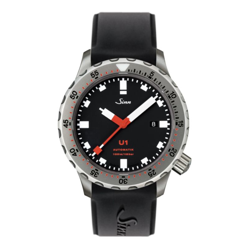 Diving Watch U1 Silicone Strap - Sinn 