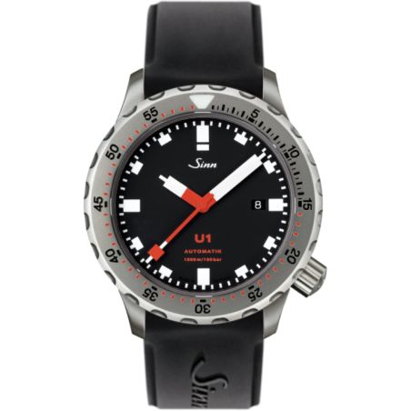 Diving Watch U1 Silicone Strap - Sinn 