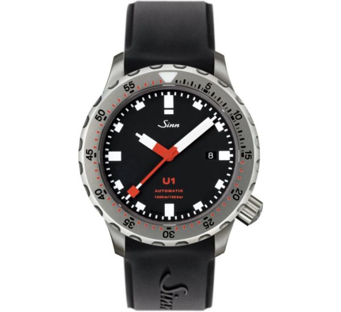 Montre Sinn Diving Watch U1 Silicone Strap 