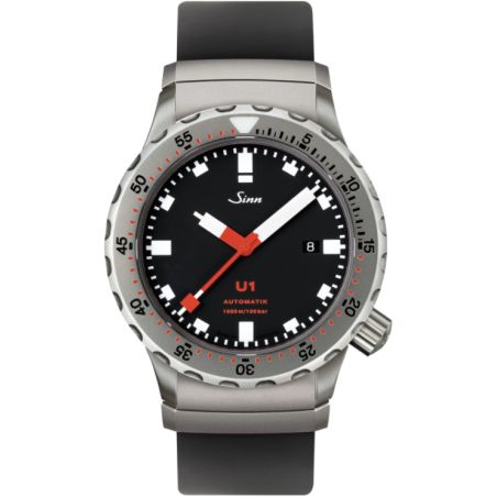 Diving Watch U1 Silicone Strap - Sinn 