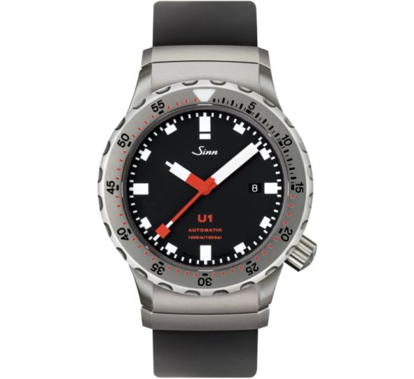 Diving Watch U1 Silicone Strap - Sinn 