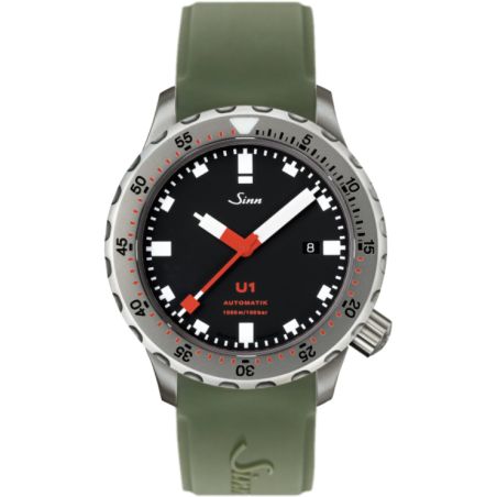 Diving Watch U1 Silicone Strap - Sinn 