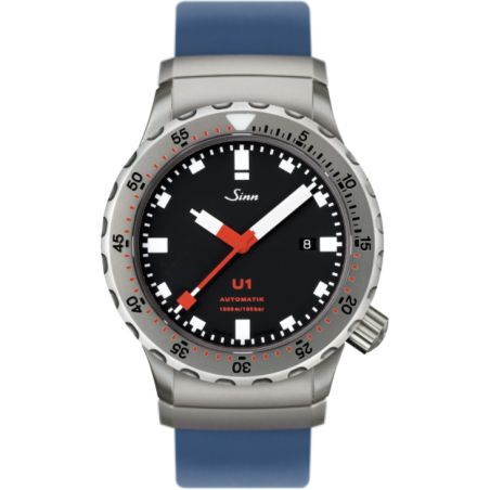 Diving Watch U1 Silicone Strap - Sinn 