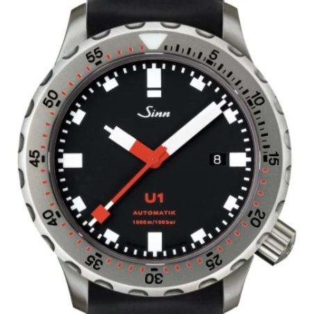 Diving Watch U1 Silicone Strap - Sinn 