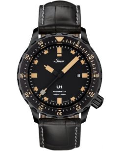 Diving Watch U1 S E Leather...