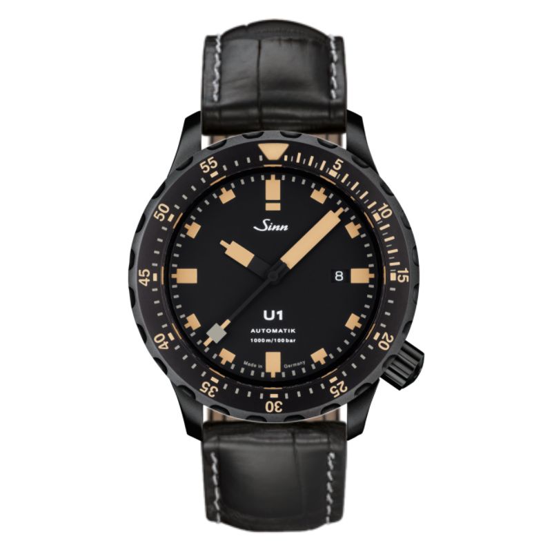 Diving Watch U1 S E Leather Strap - Sinn 