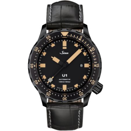 Diving Watch U1 S E Leather Strap - Sinn 