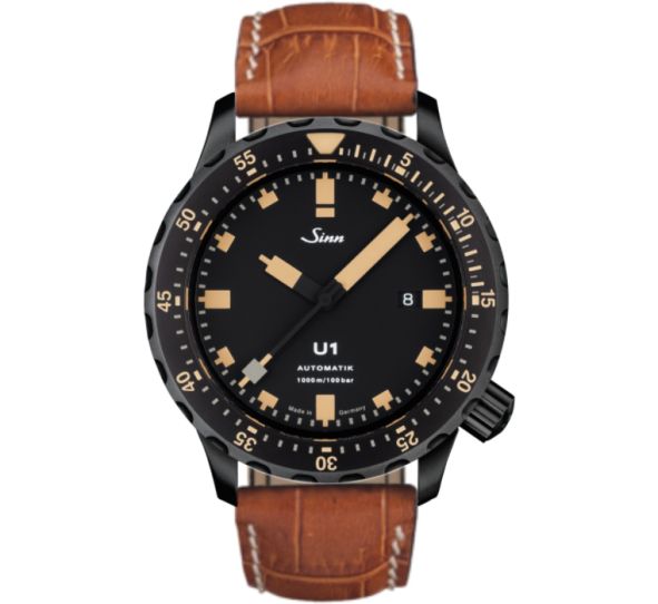 Diving Watch U1 S E Leather Strap - Sinn 