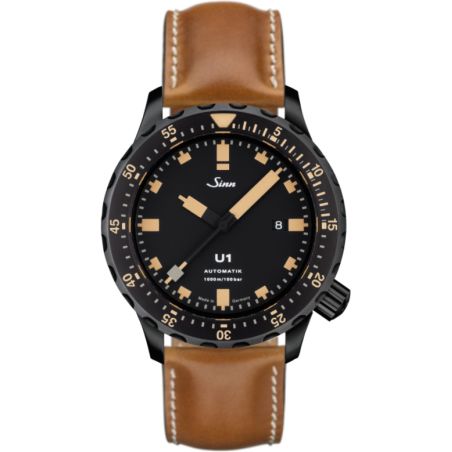 Diving Watch U1 S E Leather Strap - Sinn 