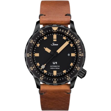 Diving Watch U1 S E Leather Strap - Sinn 