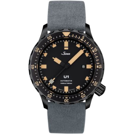 Diving Watch U1 S E Leather Strap - Sinn 