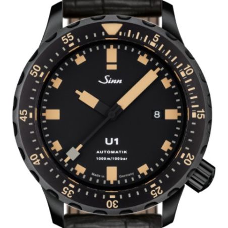 Diving Watch U1 S E Leather Strap - Sinn 