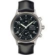 Montre Sinn Traditional Chronograph 358 Sa Pilot Leather Strap 