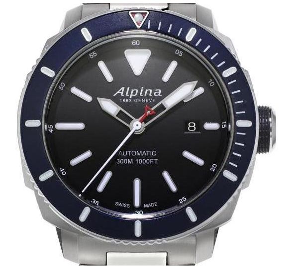 **Montre Alpina Seastrong Diver 300 AL-525LBN4V6B