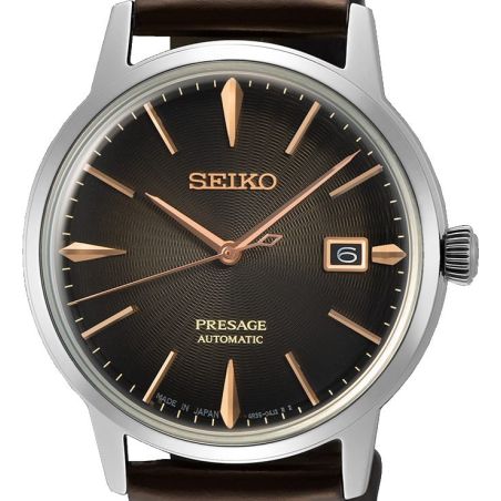 Montre Seiko Presage Cocktail Automatique « Irish Coffee » SRPJ17J1