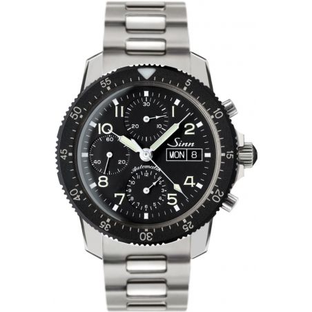 Traditional Pilot Chronograph 103 St Solid Strap - Sinn 