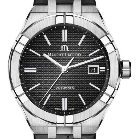 Aikon Automatique 42mm Noir/Cuir - Maurice Lacroix 