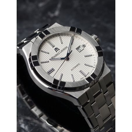Aikon Automatique 42mm Blanc/Acier - Maurice Lacroix 