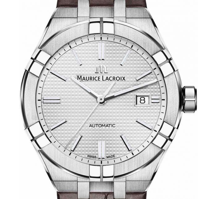 Aikon Automatique 42mm Blanc/Cuir - Maurice Lacroix 