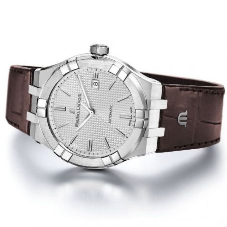 Aikon Automatique 42mm Blanc/Cuir - Maurice Lacroix 