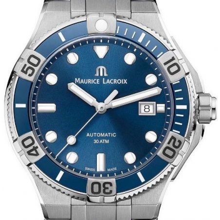 Aikon Automatique Venturer 43mm Bleu/Acier - Maurice Lacroix 