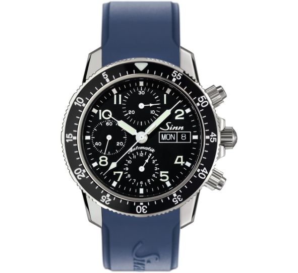 Traditional Pilot Chronograph 103 St Sa Silicone Strap - Sinn