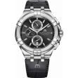Aikon Quartz Chronographe 44mm Noir/Cuir - Maurice Lacroix 