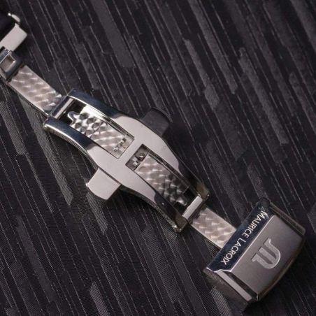 Aikon Quartz Chronographe 44mm Bleu/Cuir - Maurice Lacroix 