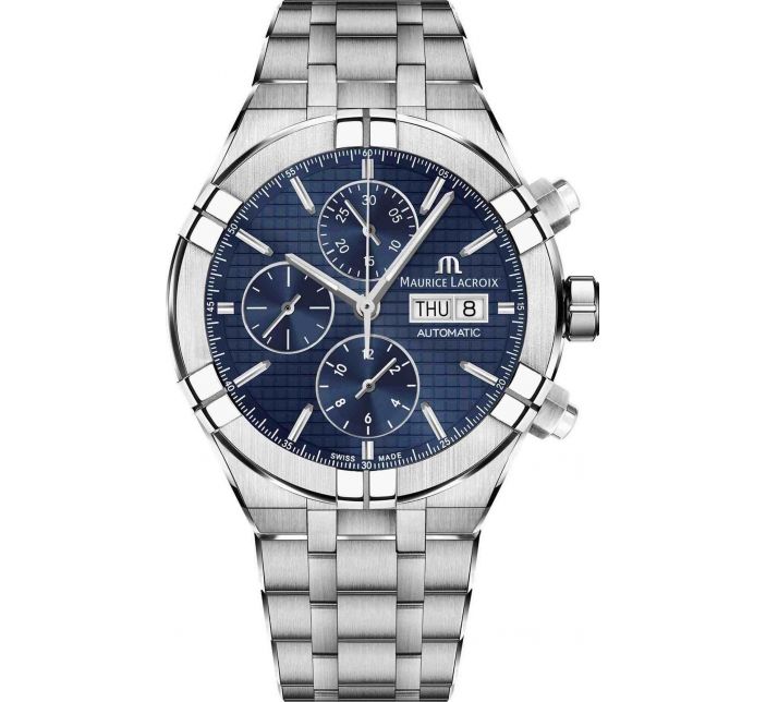 Aikon Automatique Chronographe Bleu/Acier - Maurice Lacroix 