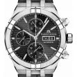 Aikon Automatique Chronographe Noir/Cuir - Maurice Lacroix 