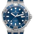 Aikon Automatique Venturer 43mm Bleu/Caoutchouc - Maurice Lacroix 