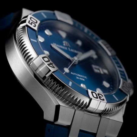 Aikon Automatique Venturer 43mm Bleu/Caoutchouc - Maurice Lacroix 