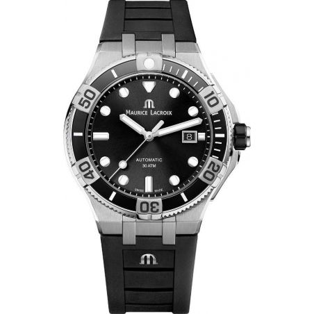 Aikon Automatique Venturer 43mm Noir/Caoutchouc - Maurice Lacroix 