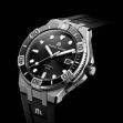 Aikon Automatique Venturer 43mm Noir/Caoutchouc - Maurice Lacroix 