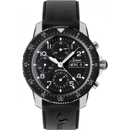 Montre Sinn Traditional Pilot Chronograph 103 St Silicone Strap 